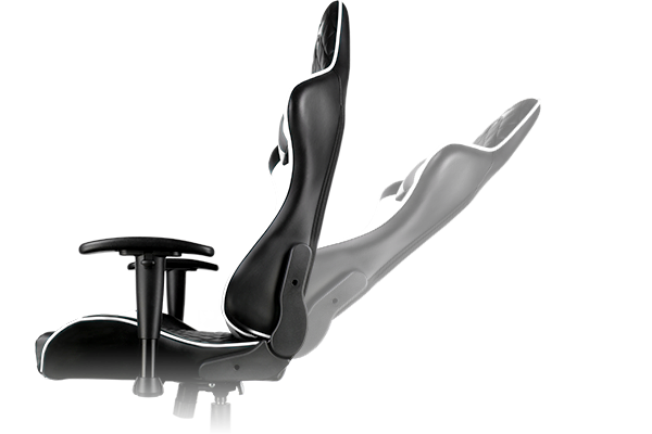 Thunderx3 Black & White Gaming Chair